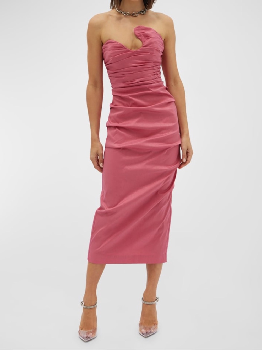Rachel Gilbert Cheri Sculpture Dress